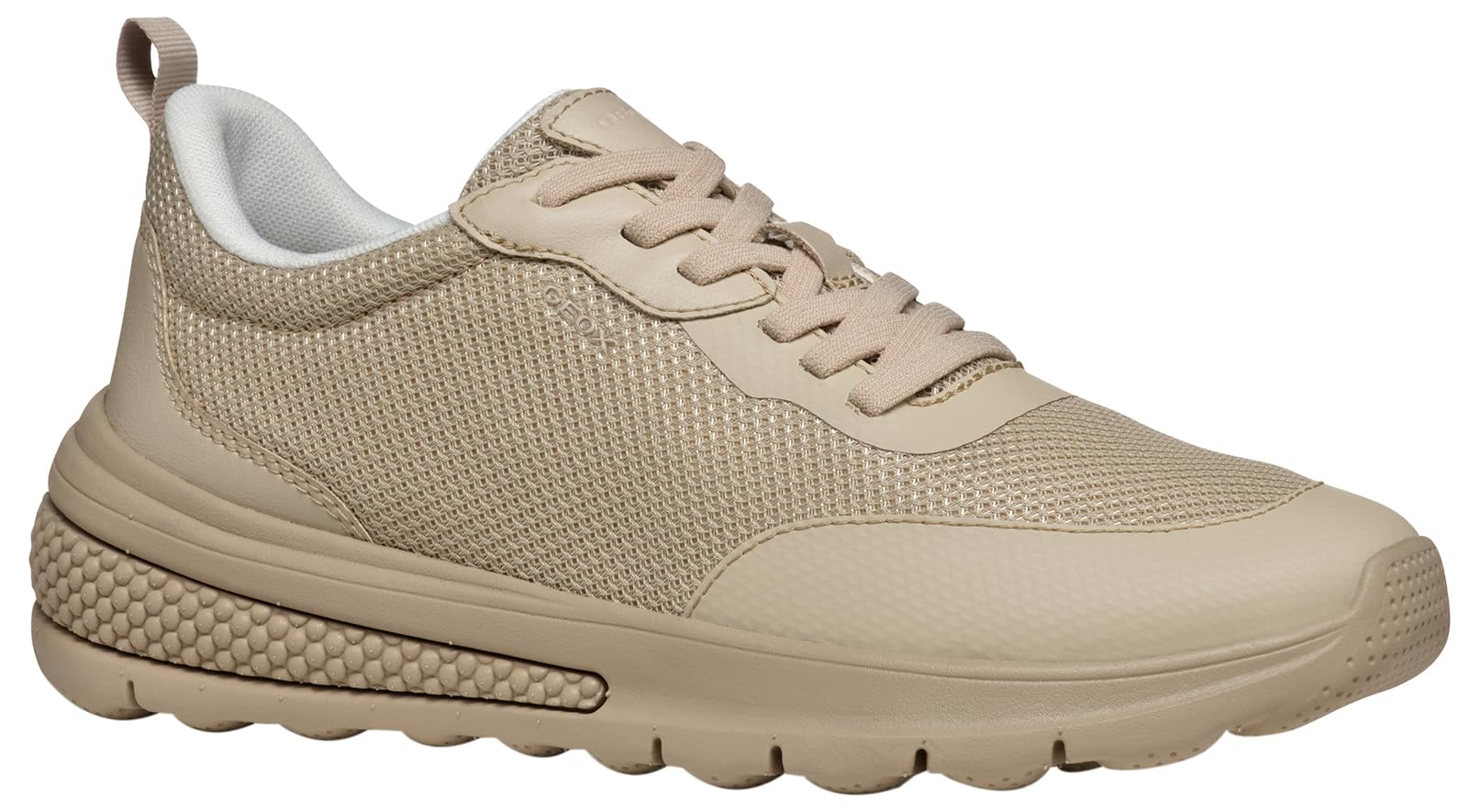 Geox Women's D ACTIVART A Sneaker, Beige, 3 UK