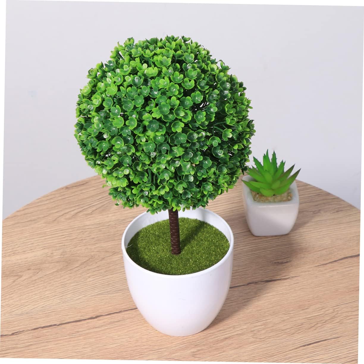 ORFOFE 6pcs Artificial Plants Simulated Green Bonsai for Home Office Decoration Elegant Faux Flower for -Term Use for Windowsills Tables and Events