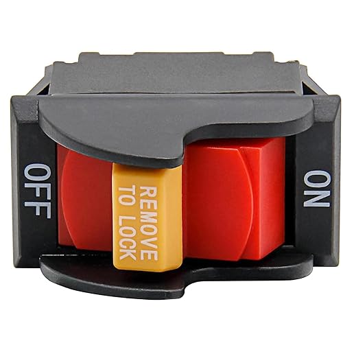 Miniatura 2 de Interruptor de palanca de encendido y apagado de sierra de mesa SW7A para Delta 489105-00 1343759 400060680002 Herramientas eléctricas Planer Band