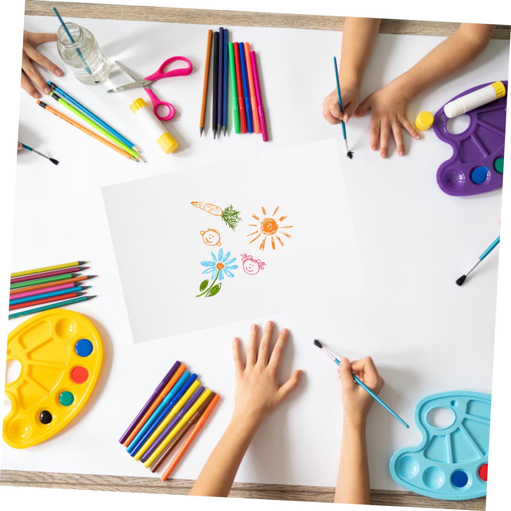 Carta per Disegnare per Architetti e Designer 100 Fogli Bianchi