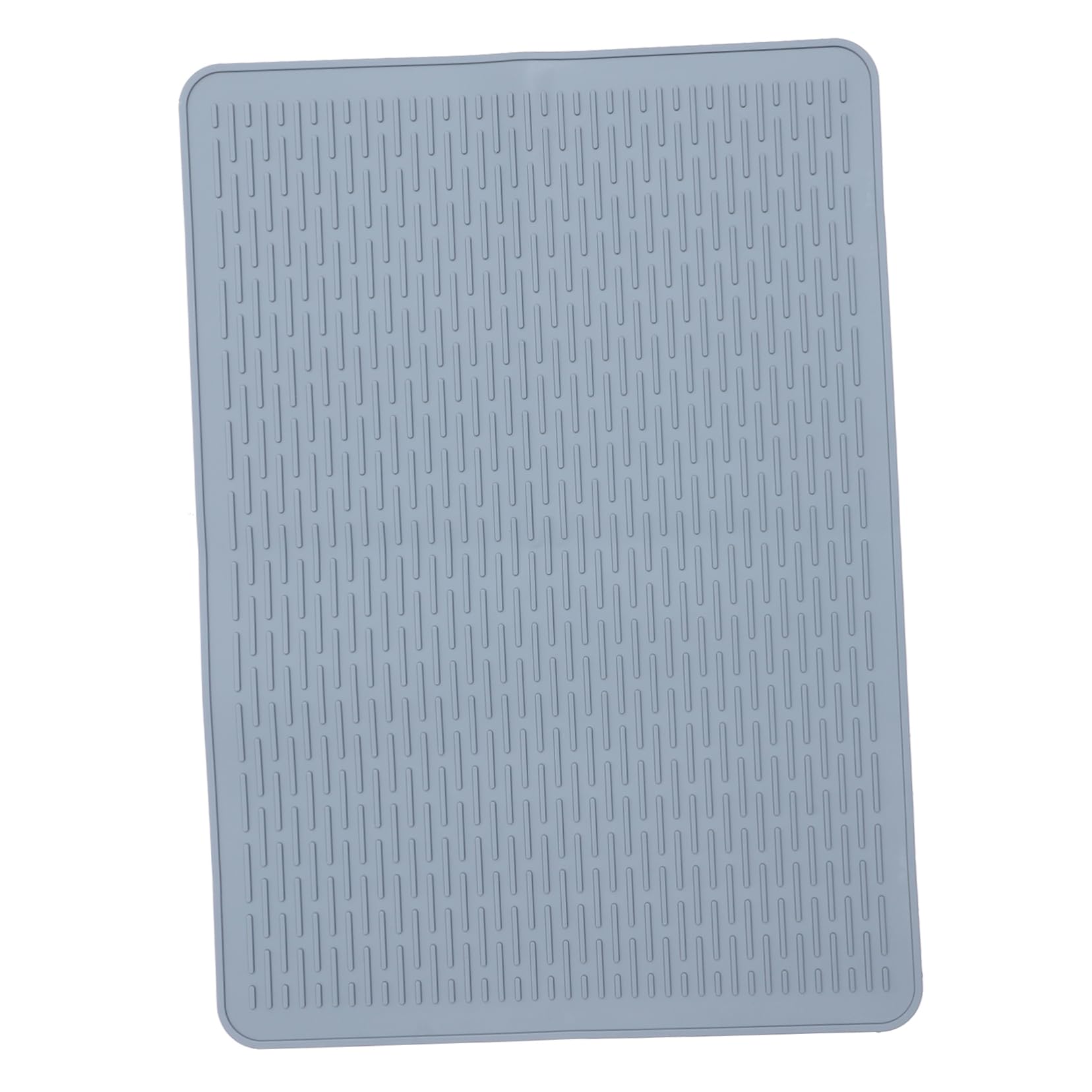 Tapete para fregadero de cocina compacto y ligero con base protectora antideslizante