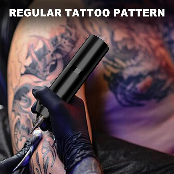 Kit Máquina Tatuar Pen Inalámbrica OZER con Tintas y Herrami miniatura 7