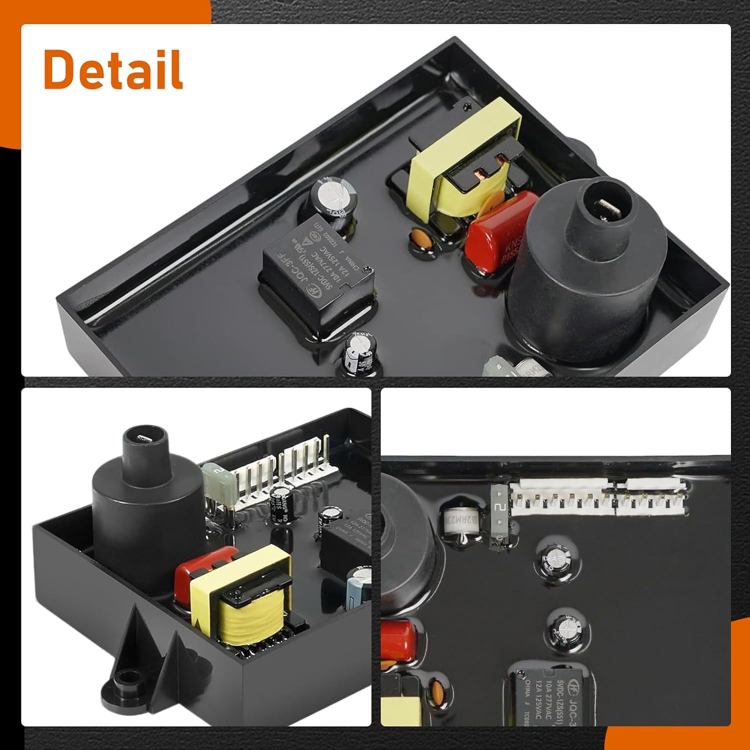 91365 93851, FITS Atwood GC6AA-10E GC10A-4E GCH6A-10E GCH10A-4E RV Water Heater Control Circuit Board Parts, Use with Gas/Electric 12 VDC