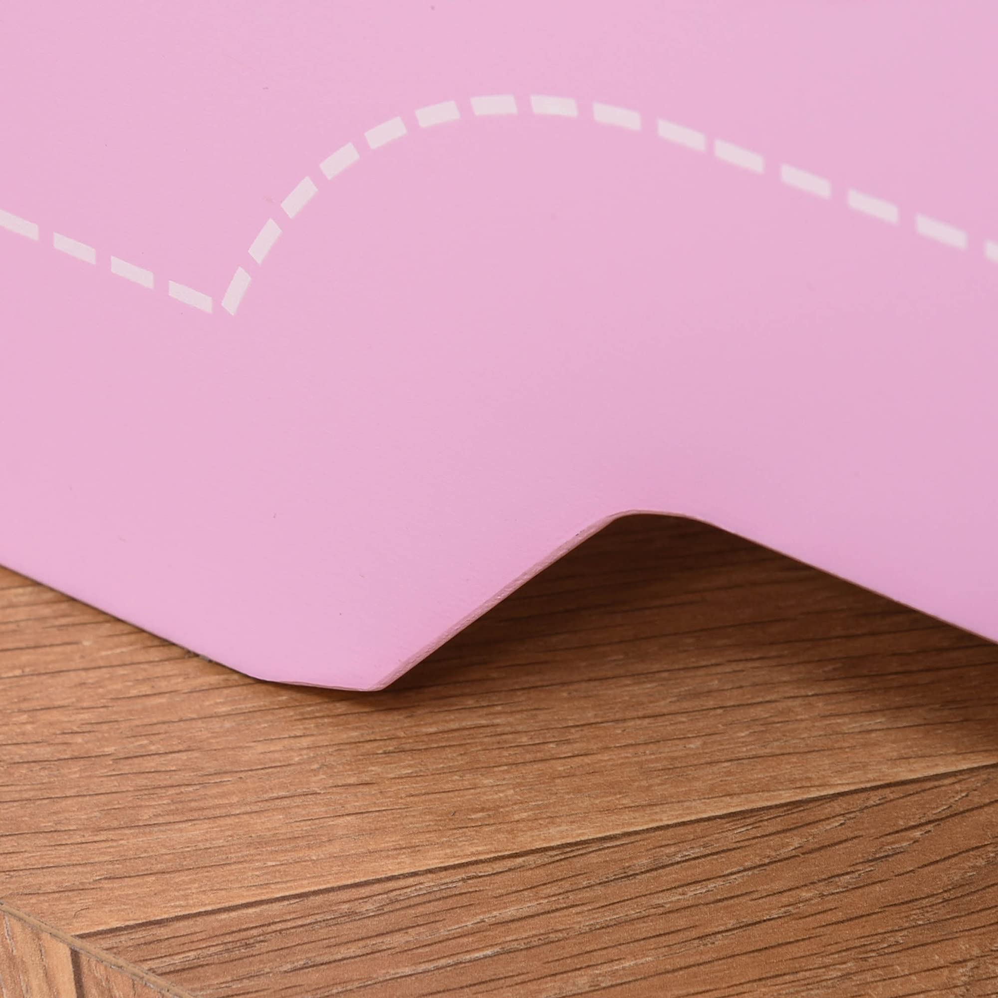 HOMCOM Letto per Bambini con Bordi Rialzati in Legno per Cameretta, Lettino per Bimbi da 3-6 Anni, 143x73x60cm, Rosa