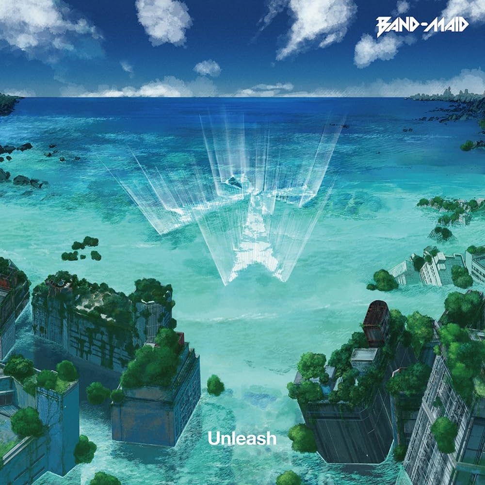 BAND MAID - Unleash - transparent sky blue vinyl LP + insert with obi-strip