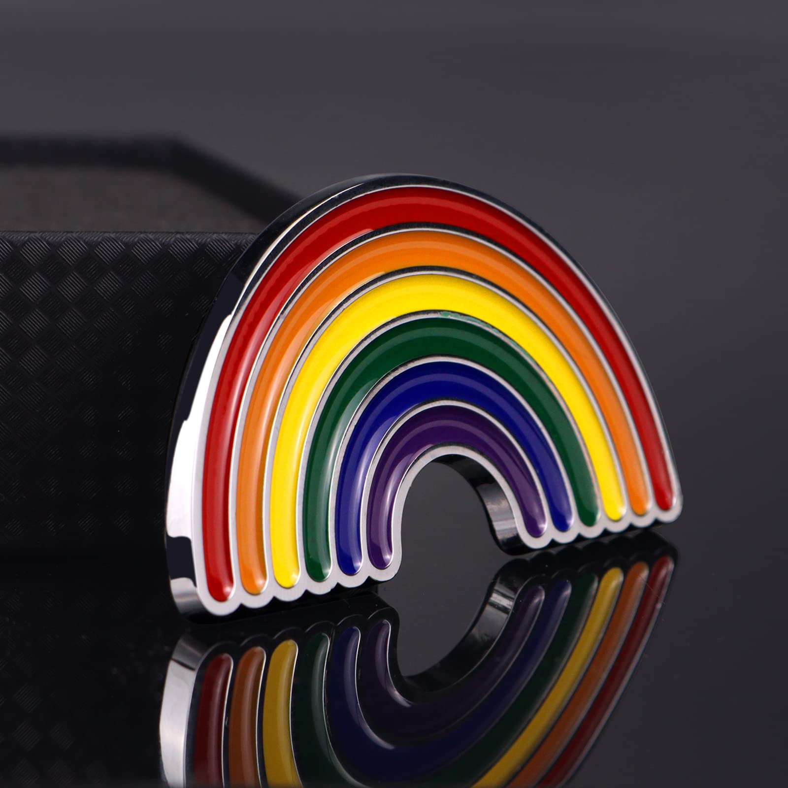 Amazon.co.jp: LGBT レインボーメタルカーステッカー ゲイプライド