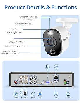 Swann Smart Security System 1080P 4カメラ Amazon.co.jp: 【日本正規代理店】Swann セキュリティカメラ 4CH