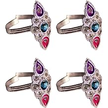 IMTRA FASHION Indian Adjustable Toe Ring Silver Plated Toe Ring for Women