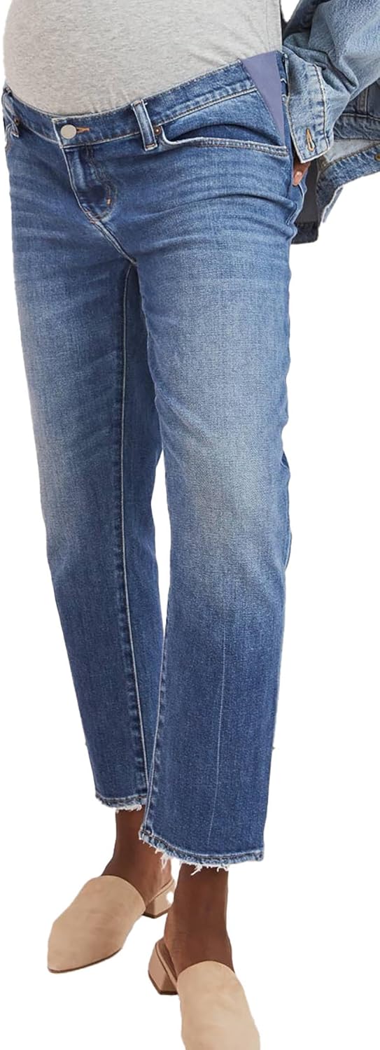 ♡RASK♡✨ Hatch - Brandclub - HATCH Indigo Maternity Boyfriend Jeans