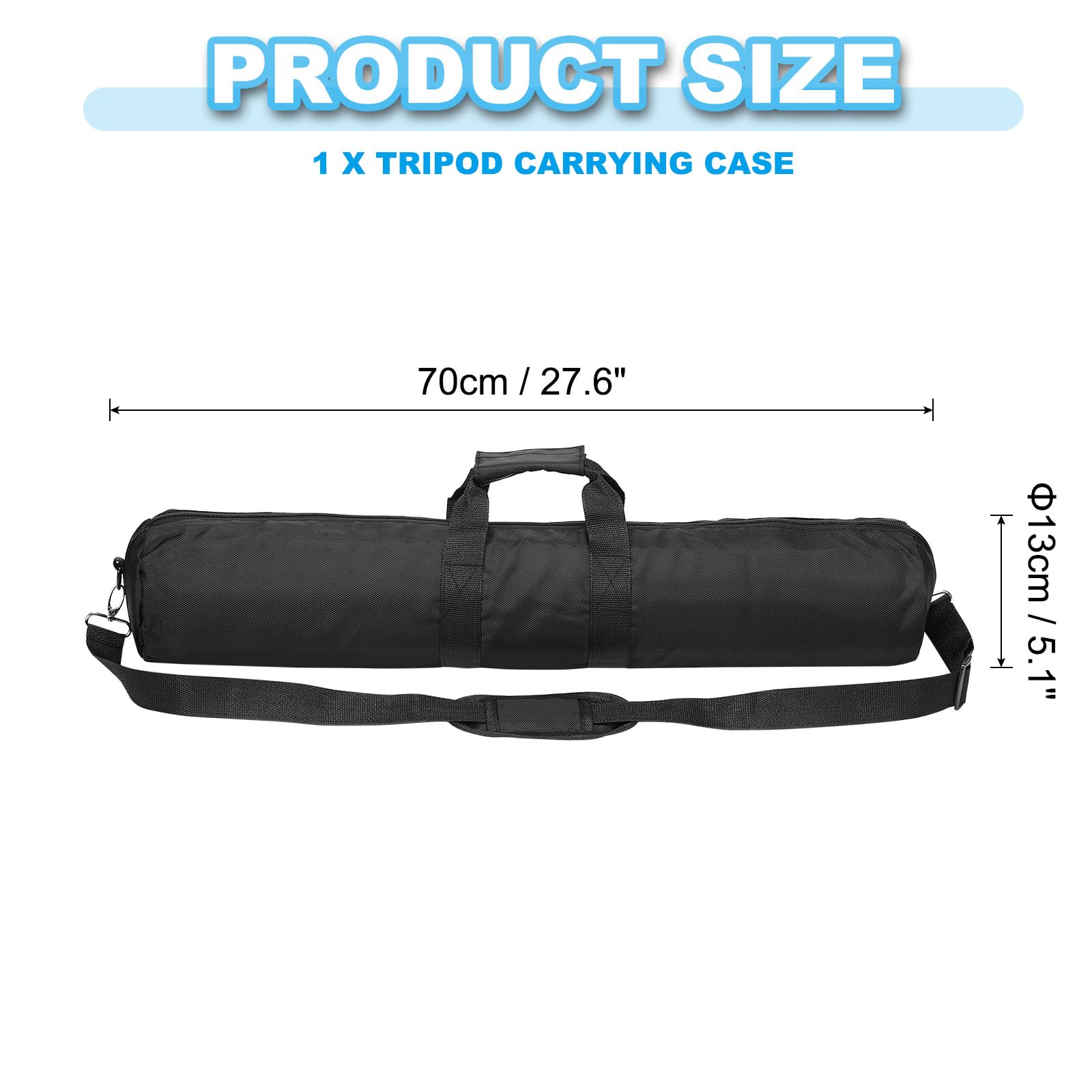 PATIKIL Tripod Carrying Case, 27.6