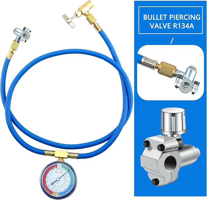 Kit de Válvula BPV-31 para Retrofit A/C, Adaptador R12 a R134a miniatura 6