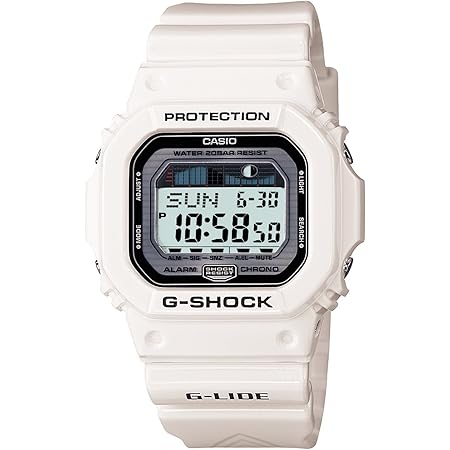 Amazon カシオ Casio G Shock Gショック G Lide Gライド デジタル腕時計 ムーンデータ タイドグラフ ホワイト メンズ Glx 5600 7 並行輸入品 メンズ腕時計 腕時計 通販