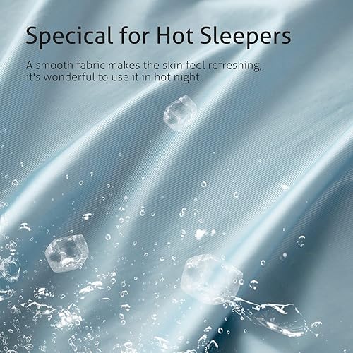 Miniatura 10 de KASENTEX Juego de 2 fundas de almohada estándar con cremallera, fundas de almohada de lujo suaves con cremallera oculta para cabello y piel, 20 x 26