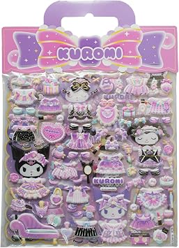 Kuromi XL Puffy Sticker Comansi