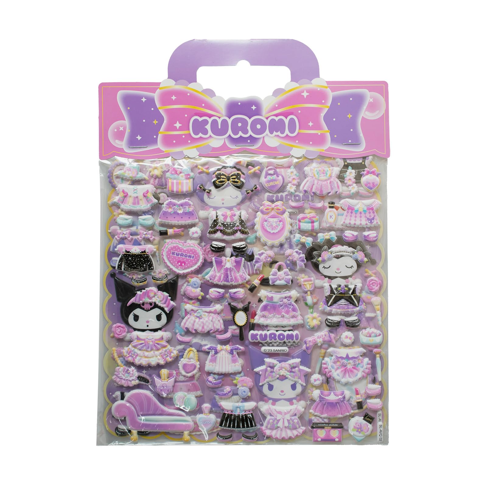 Kuromi XL Puffy Sticker Comansi