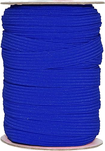 Vista 244 de Mandala Crafts - Rollo de cordón elástico plano para costura y manualidades Beige