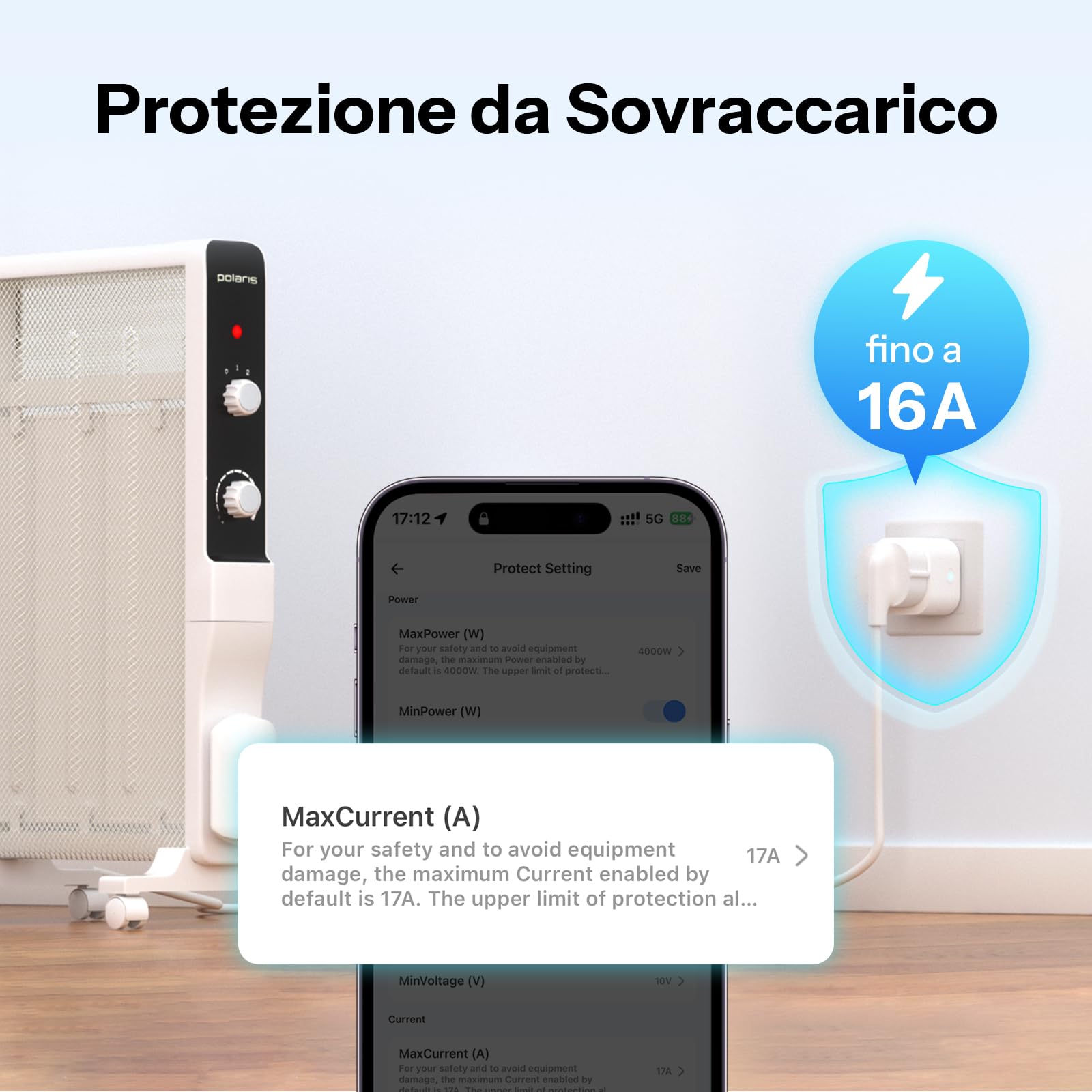 SONOFF S61s Presa Intelligente 16A/3840W – Smart WiFi con Controllo da Remoto e Vocale — immagine 5 di 14