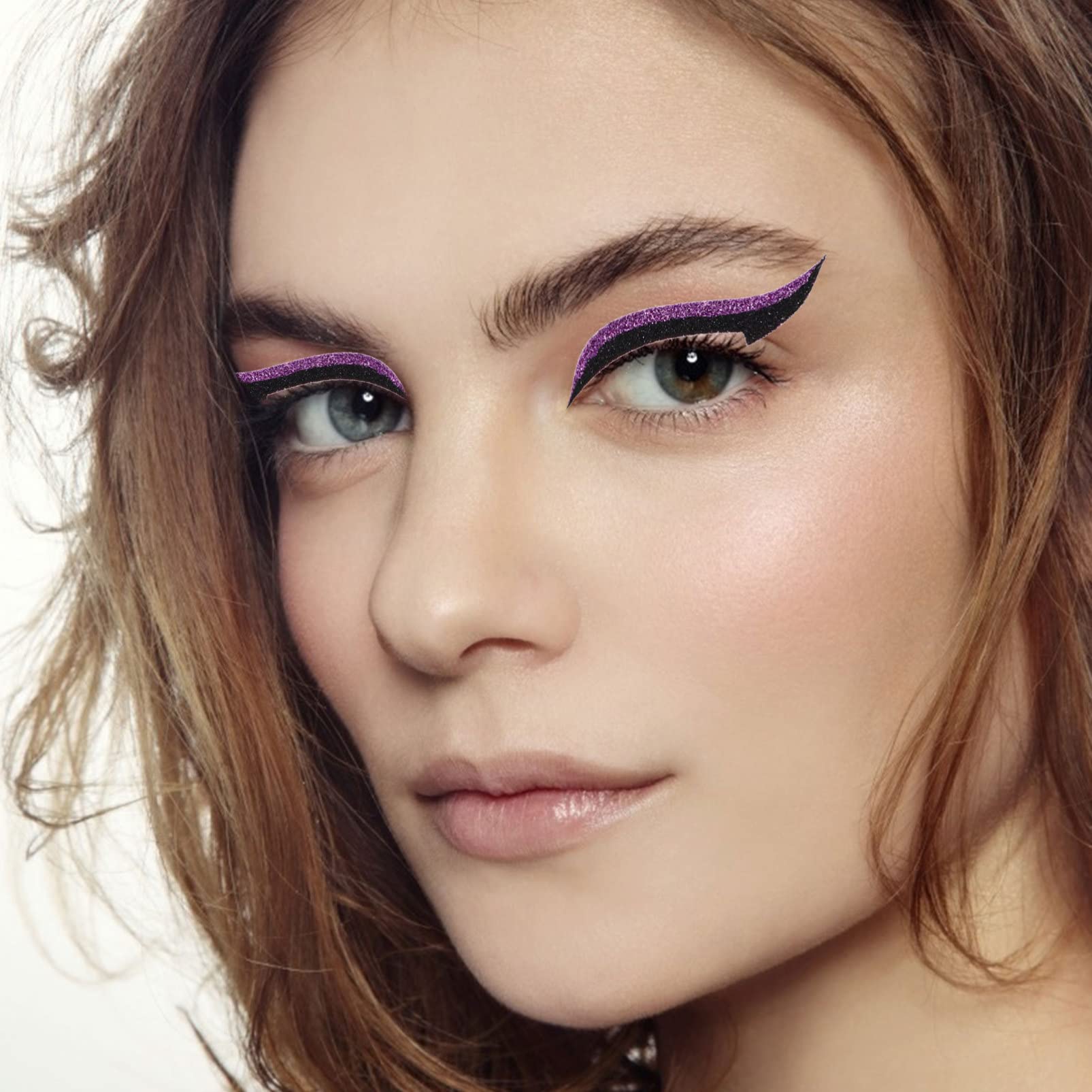 POPETPOP 160paia Eyeliner Stickers Riutilizzabili Per Doppie Palpebre Strisce Invisibili Per Trucco Occhi Facili Da Applicare e Durature Per Donne e Ragazze
