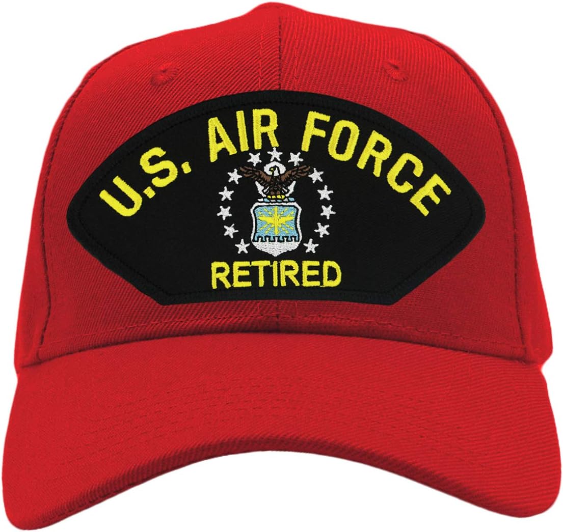 US Air Force Retired Hat/Ballcap Adjustable One Size Fits Most