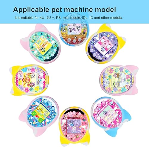 Miniatura 6 de Tamagochi Pet Game Funda protectora Shell Funda de silicona para máquina de juego para mascotas Tamagotchi Cartoon Electronic Pet Game Machine