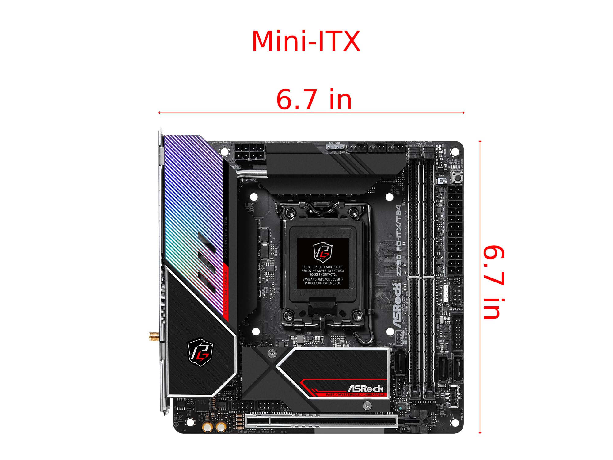 Amazon | ASRock マザーボード Z790 PG-ITX/TB4 Intel 第12世代