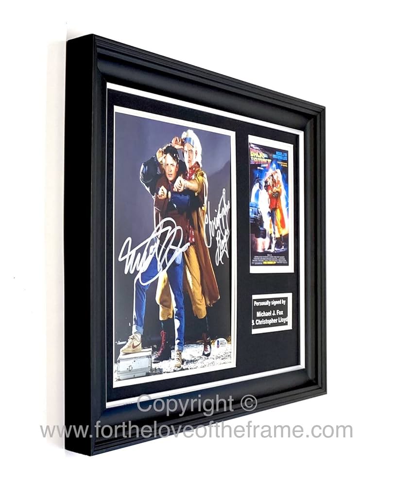 Christopher Lloyd のサイン Christopher Lloyd vinyl decal sticker autograph signature