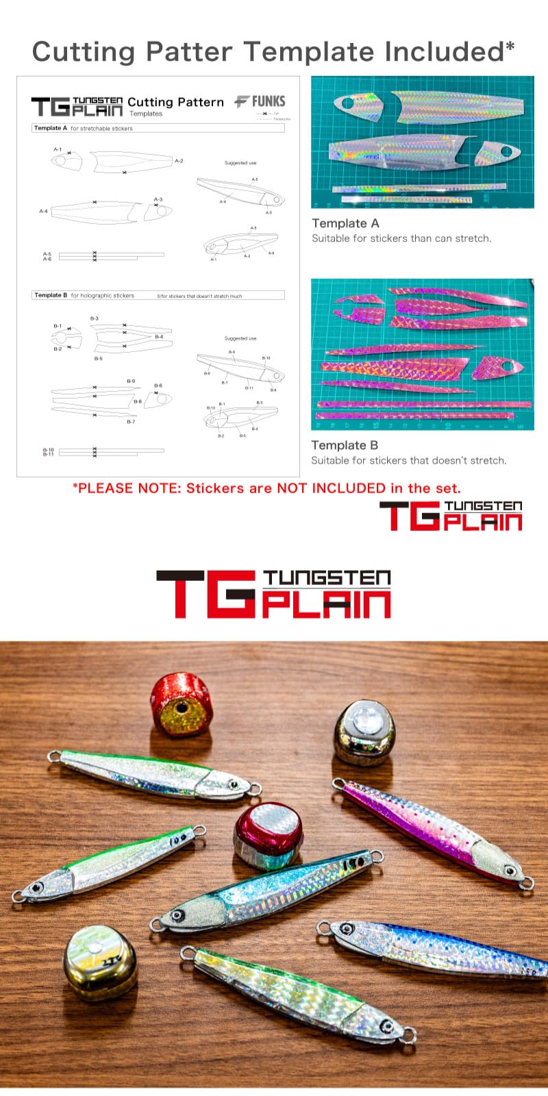 Funks Tg - Plantilla De Tungsteno Liso De 400 G Para Pesca D Plateado | Meses Sin Interés
