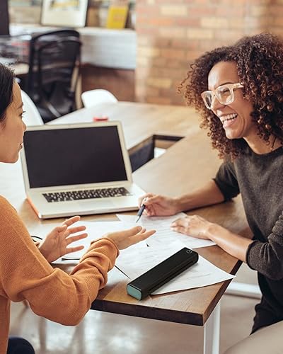 Miniatura 7 de Phomemo Papel térmico de letras estadounidenses, impresión térmica avanzada, papel térmico Phomemo para impresora M08F-Letter, Brother PocketJet