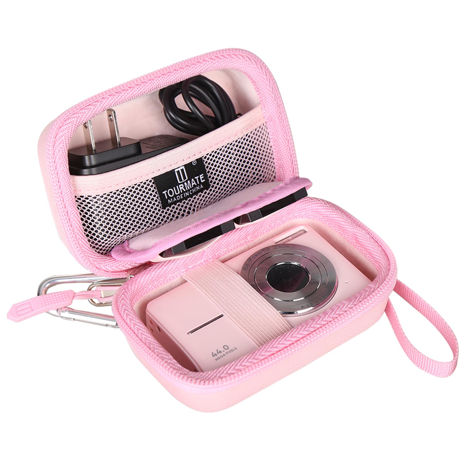 Tourmate Hard Storage Case for CAMKORY/VAHOIALD/QONGUDS/Fleafer/WONNIE/VYNCS/SMARTKLIK/Rovemre/YiFuar/Focusify/Canon PowerShot 180 190/Sony DSCW800 830 Digital Camera(Case Only)