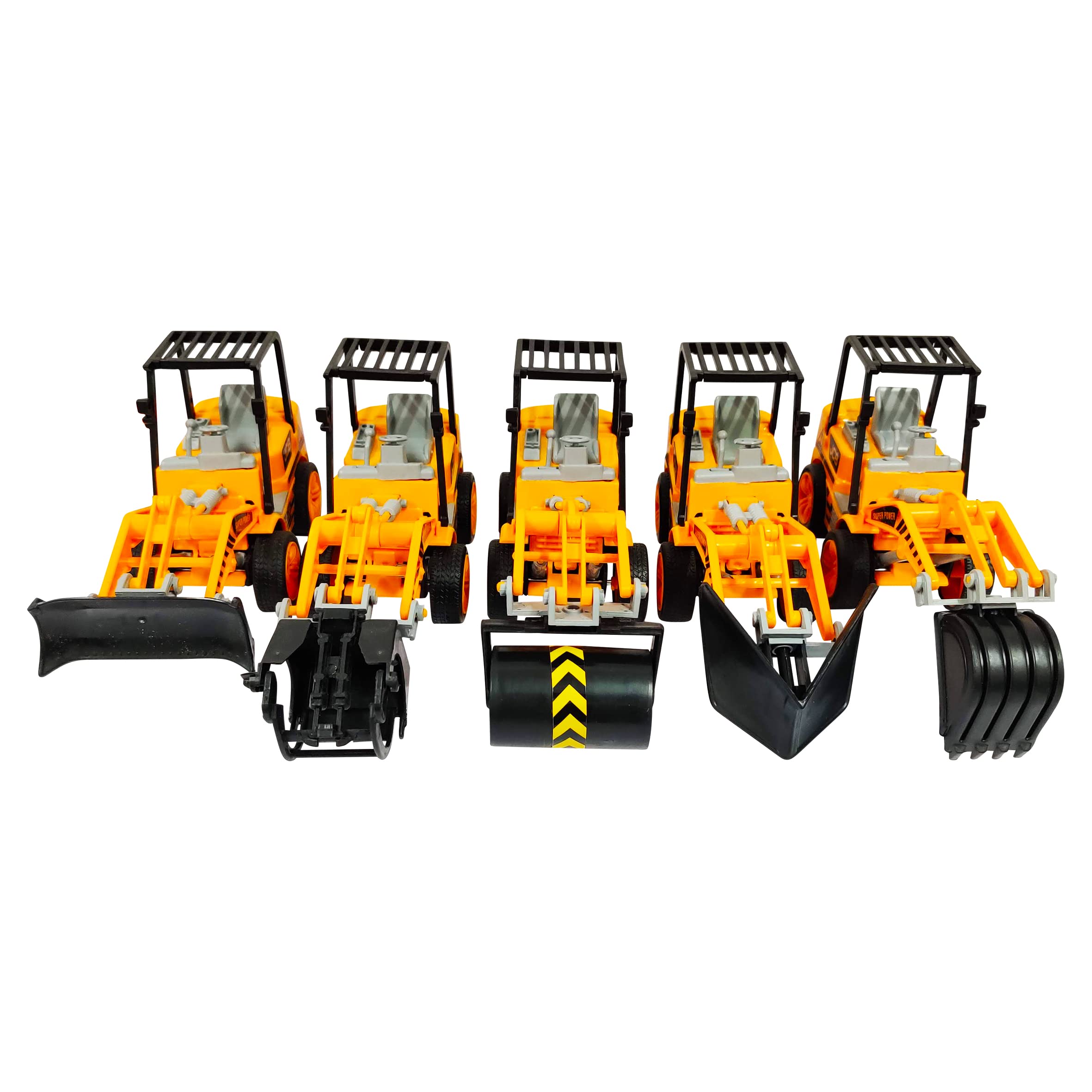 PARTEET Kids Plastic Die Cast Construction Realistic Engineer Vehicle Toys (Pack of 5) (B0B56JMD7P) Amazon Price History, Amazon Price Tracker