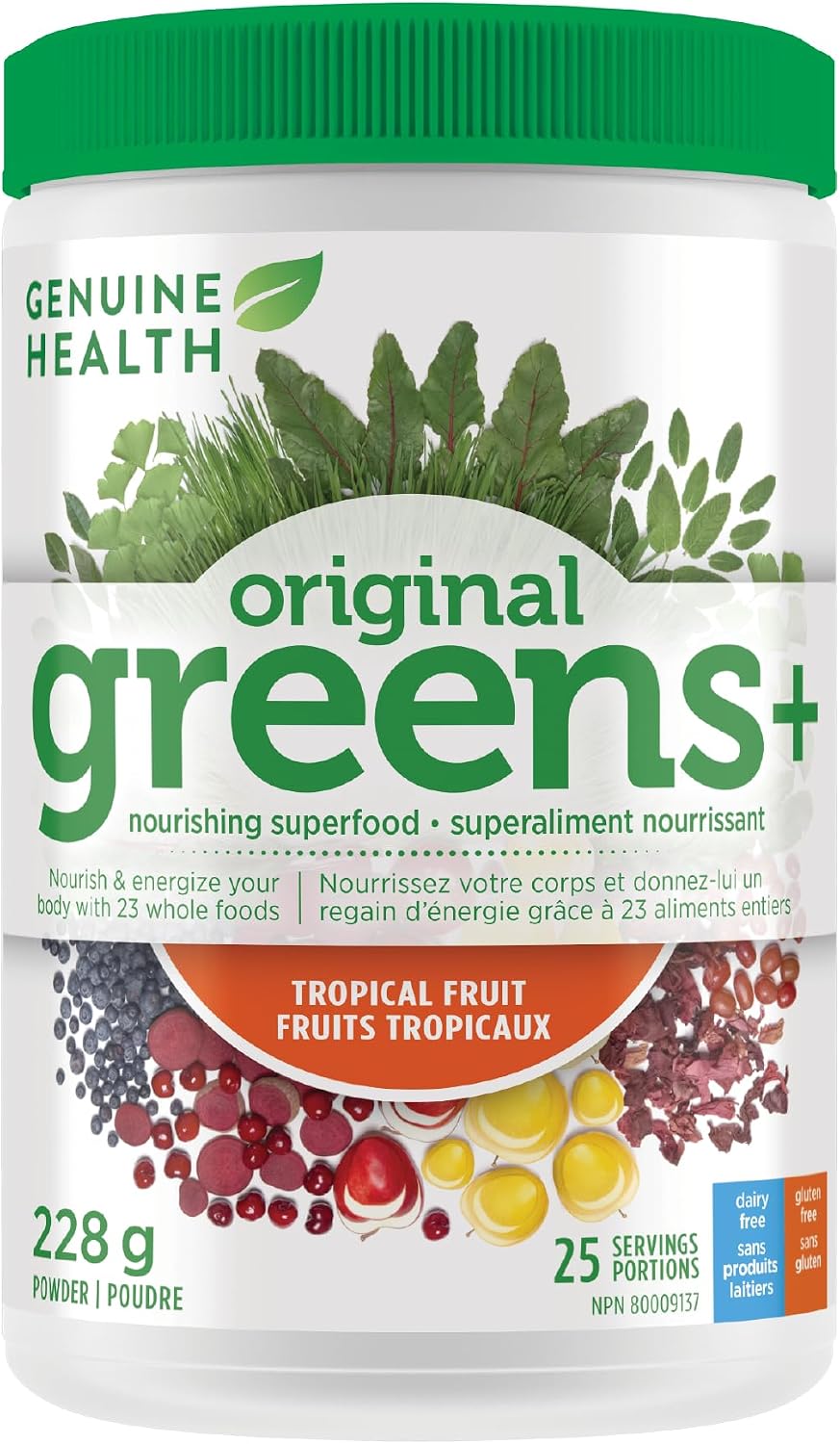 Genuine Health Greens Original - Superfood Greens Powder - Supports…