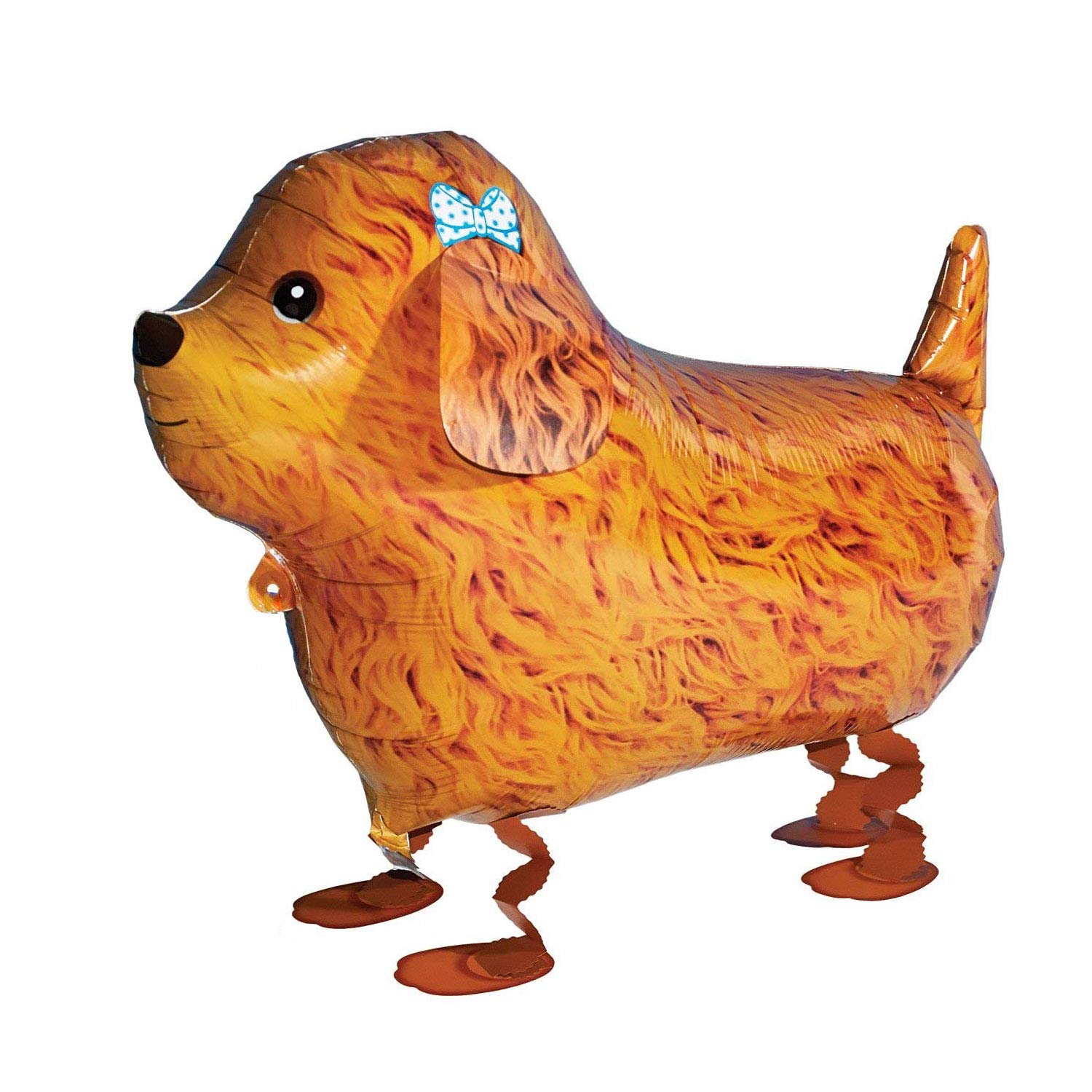 Kopper-24 Airwalker Balloon Poodle Dog - Running Dog Balloon Animal Helium Walking Foil Balloon Decoration for Children Birthday Party Wedding Children Gift JGA Decoration Animal Balloons Running — image 1