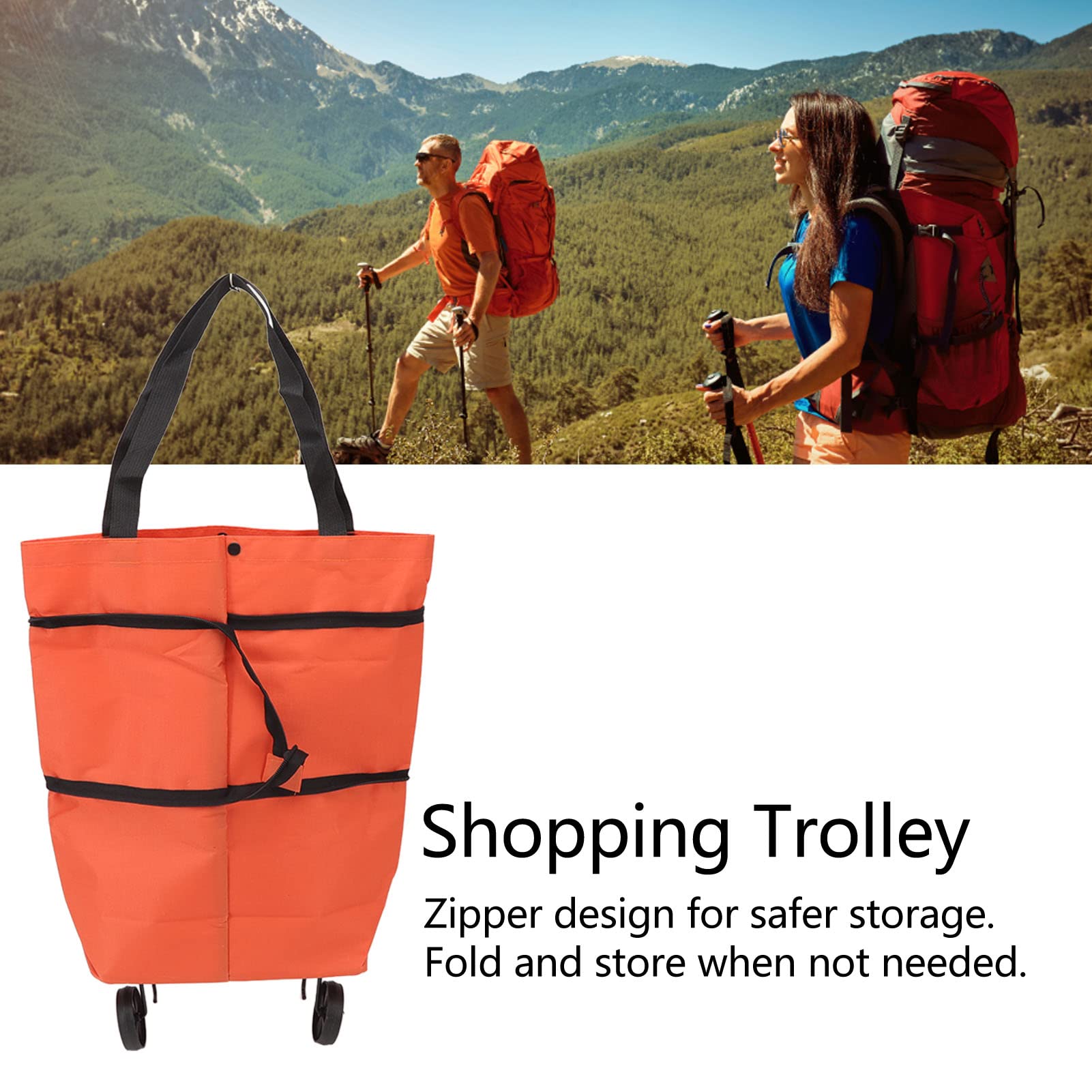 Carrefour Sac Shopping Sac A Roulette Pour Course Caddie Courses