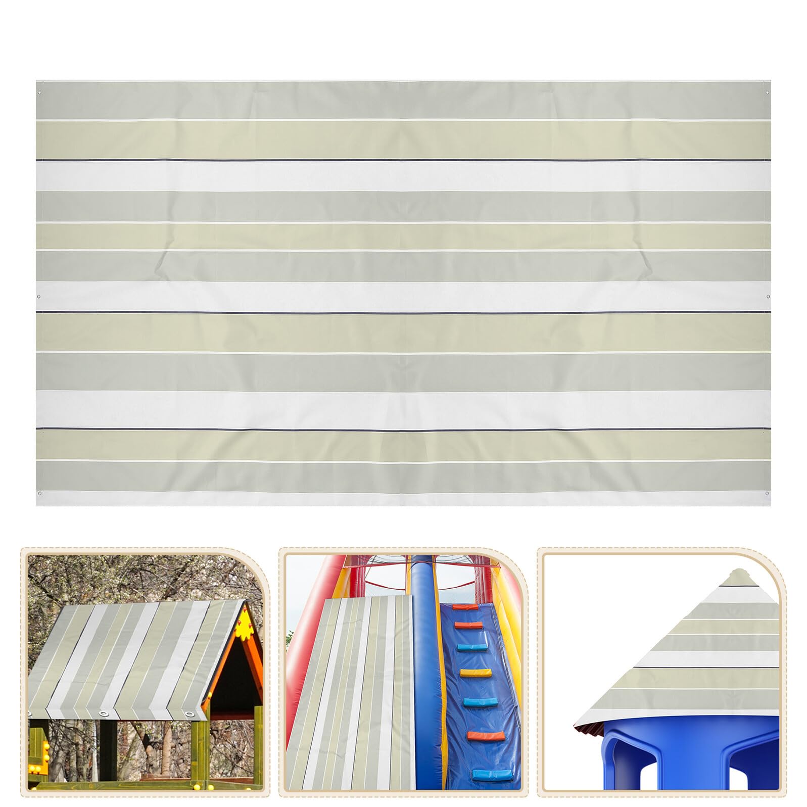 Toit de Remplacement pour Balançoire 228x109 Cm en Oxford