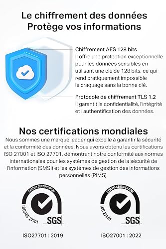 Tapo C210 2 Pack Caméra WiFi Intérieure 2K QHD 3MP, Rotation 360°, Détection de Personne&Pleurs de Bébé, Vision Nocturne, Audio Bidirectionnel, Stockage CloudµSD 512 Go,Alexa et Google Assistant - 7