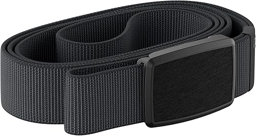 Miniatura 7 de Groove Life Groove Belt Low Profile - Cinturón de nailon elástico para hombre con hebilla magnética de aluminio, cobertura de por vida