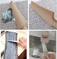 Vista 5 de Paquete de 5 raspadores de limpieza de trapeador plano, almohadillas de microfibra, limpiador de cepillo de alta resistencia, herramienta