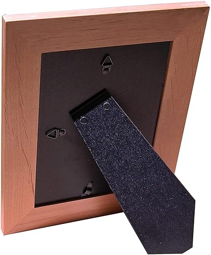 Miniatura 4 de CustomGiftsNow Marco de fotos de madera de aliso natural grabado, 40 aniversario (4 x 6 pulgadas, horizontal)