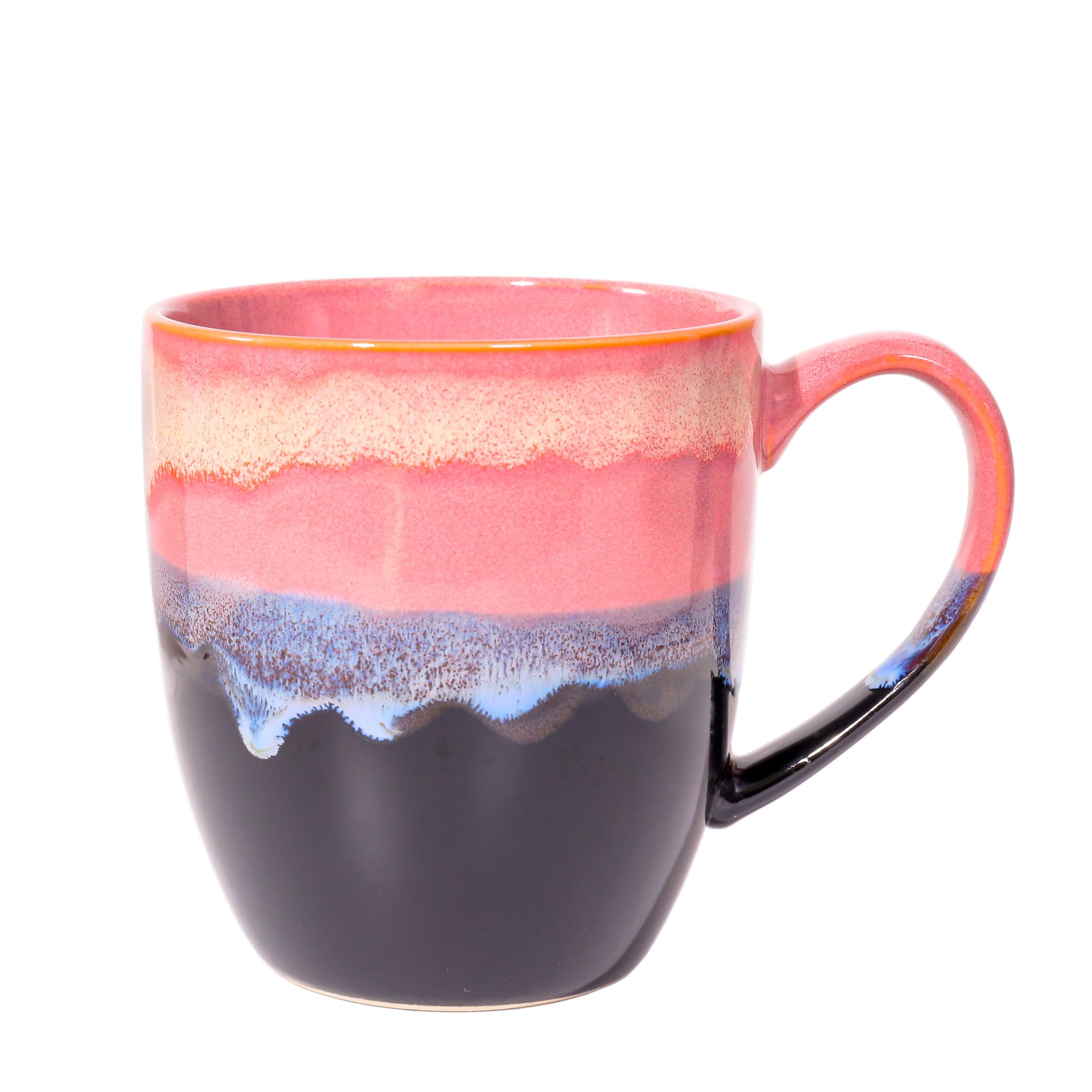 Tasse En Céramique Avec Couvercle, Bol à Soupe, Tasse à Soupe, Tasse à Café, Thé, Soupe, En Céramique, Grand Bol à Céréales D'avoine Avec Poignée Pour Soupe, Café, Lait, Thé, Fruits, Petit