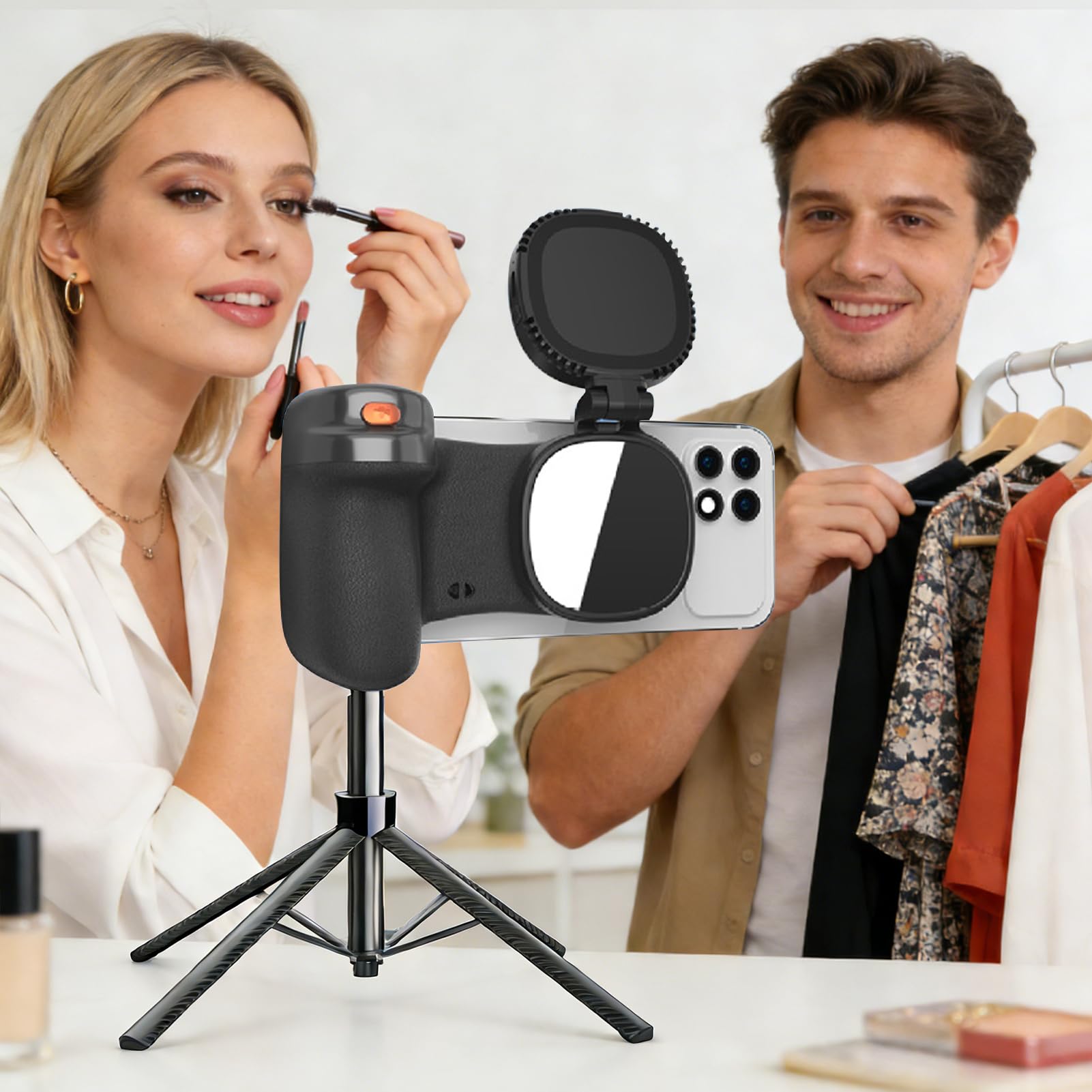 Uchwyt Na Telefon Do Aparatu Obrotowy Magnetyczny Statyw Do Selfie 360