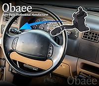 Vista 6 de Obaee Interruptor de señal de giro, limpiaparabrisas, interruptor multifunción compatible con Ford F-150 250 350 1997-1999, F-250 350 450 550 Super