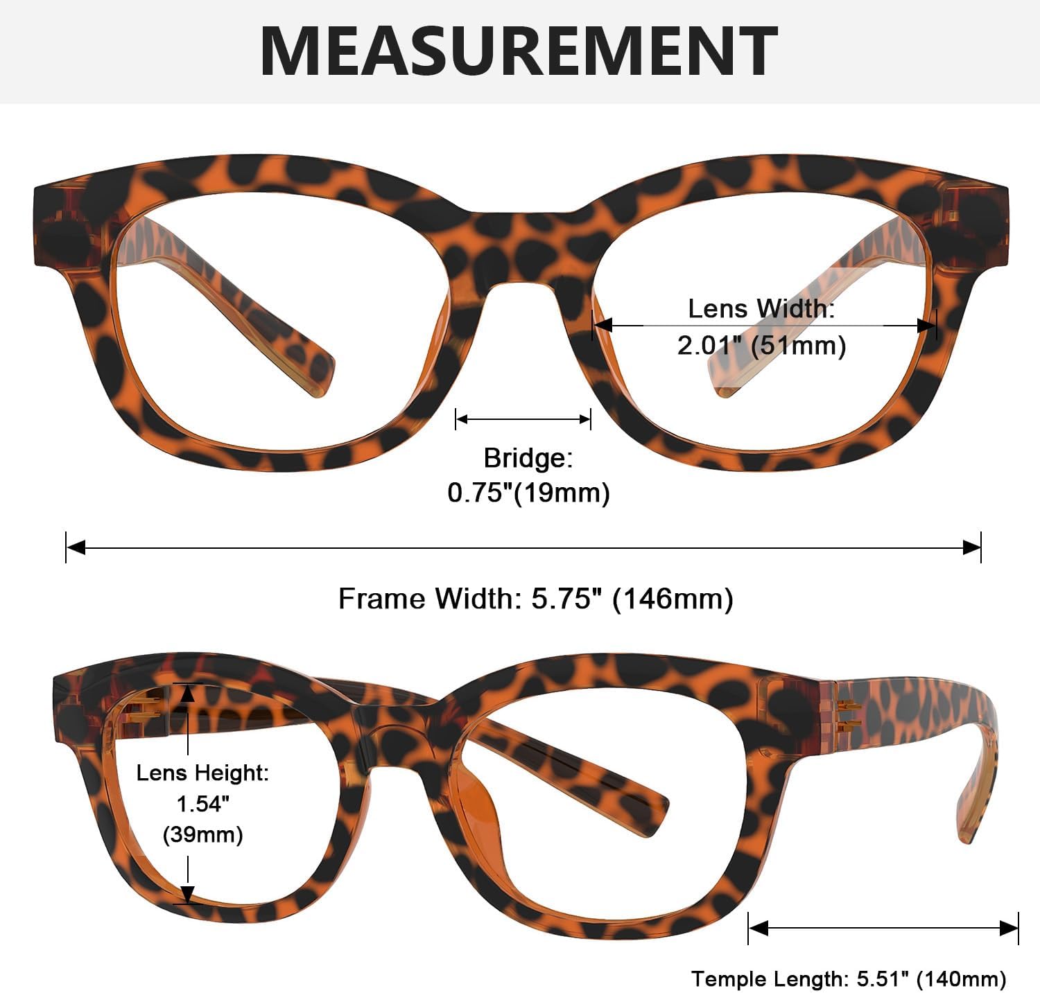 Eyekepper 6 Pack Metalless Screwless Spring Hinges Reading Glasses Retro Readers for Women Men +1.75