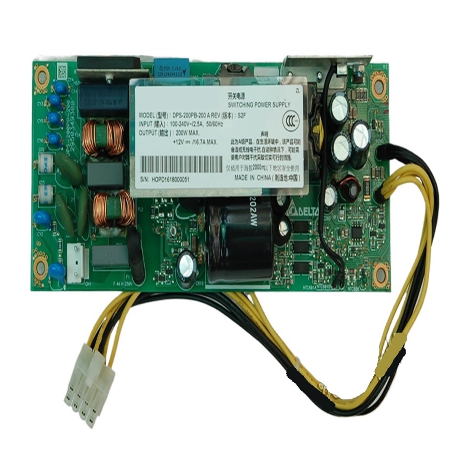 CLBSWYEJK Power Supply Board 200W For DPS-200PB-200 A DPS-200PB-200A