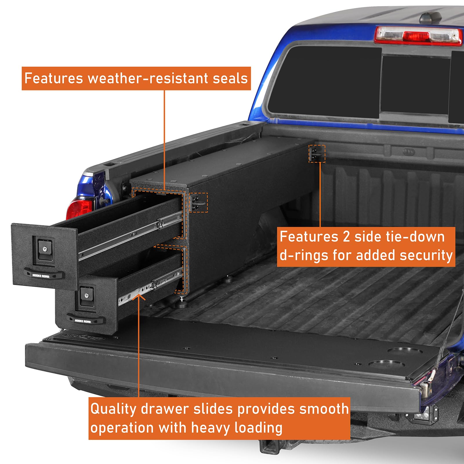 Amazon.com: Hooke Road Colorado Wheel Well Tool Box for 2015-2022
