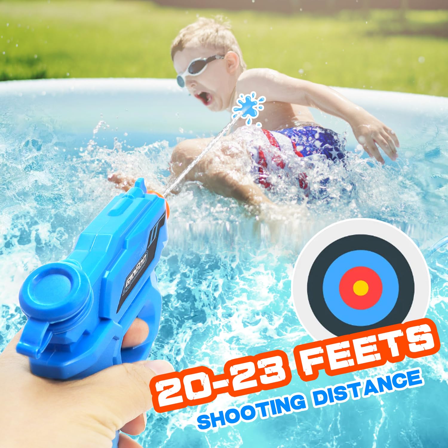 Pistola Agua Espuma Pistolas De Agua Para Niños (pack De