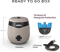 Vista 34 de Thermacell E-Series Rechargeable Mosquito Repeller with 20’ Mosquito Protection Zone; Bug Spray Alternative; Scent Free