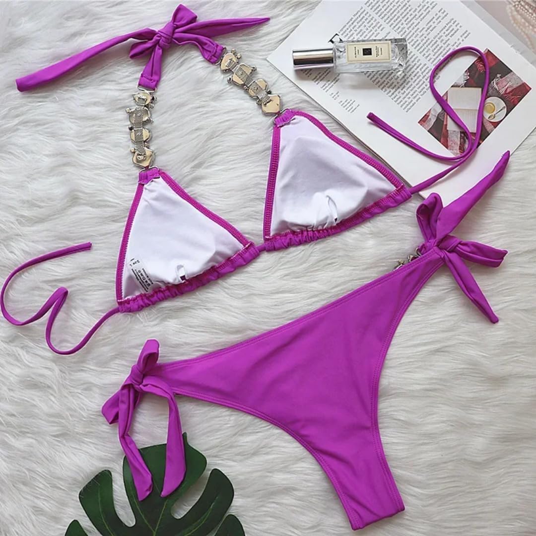 Bañador Mujer Traje De Baño Femenino En Bikini para Mujer Conjunto De Bikini De Dos Piezas Dama De Baño