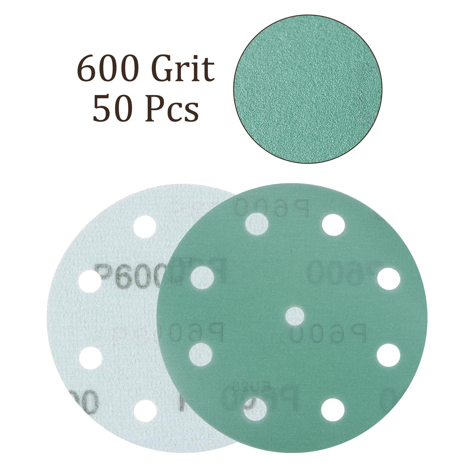Kozelo 50pcs Green Film Sanding Discs - Image 4