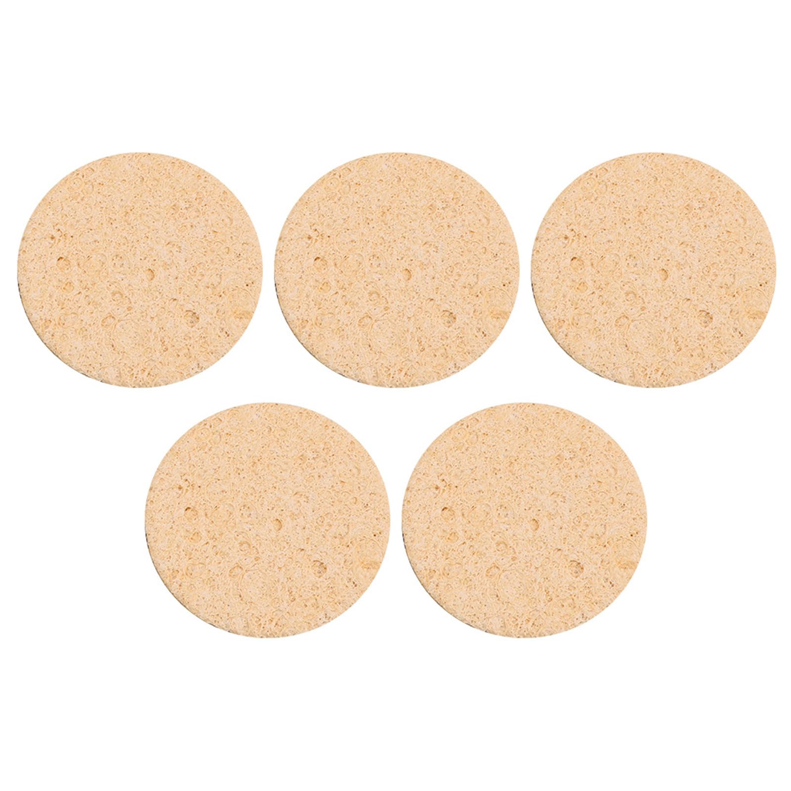 5Pcs Soldering Sponge Replacement Welding Soldering Iron Tip Cleaning Pad Sponge Iron High Temperature Professional Technician