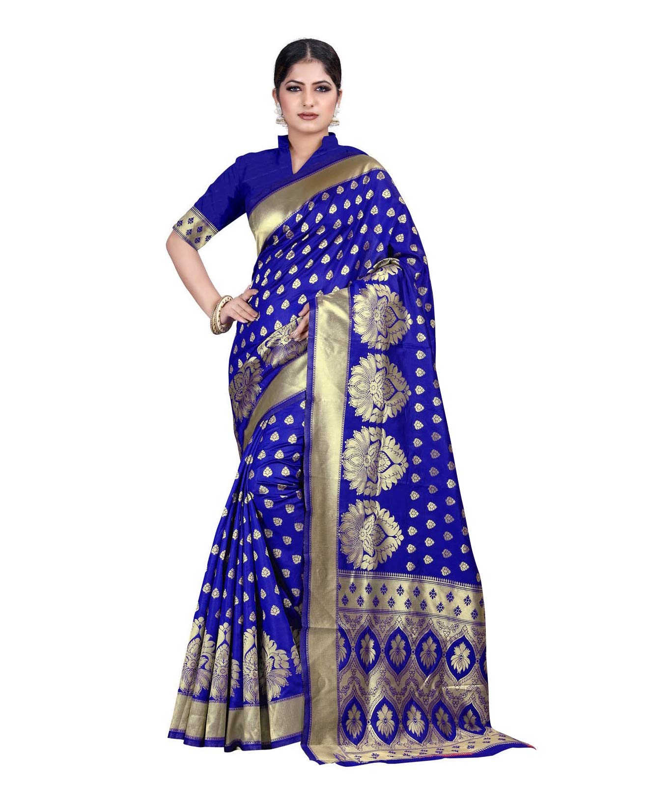 SugathariWoven Banarasi Saree